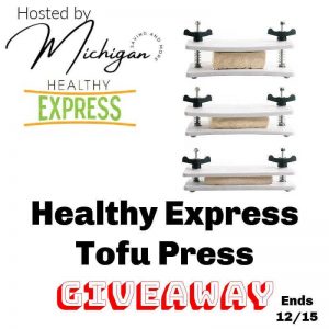 Free Healthy Express Tofu Press Giveaway