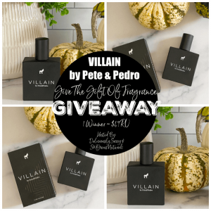 VILLAIN by Pete & Pedro Give The Gift Of Fragrance Giveaway
