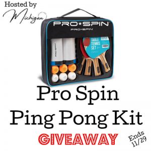 Free Pro Spin Ping Pong Kit