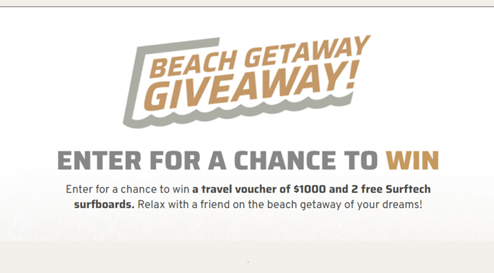 Beach Getaway Giveaway