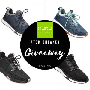 Free KURU Footwear ATOM Sneaker Giveaway