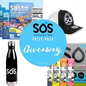 Free SOS Hydration Prize Pack Giveaway