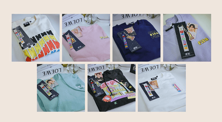 BTS Butter Cardigan + FILA Sweatshirt Giveaway