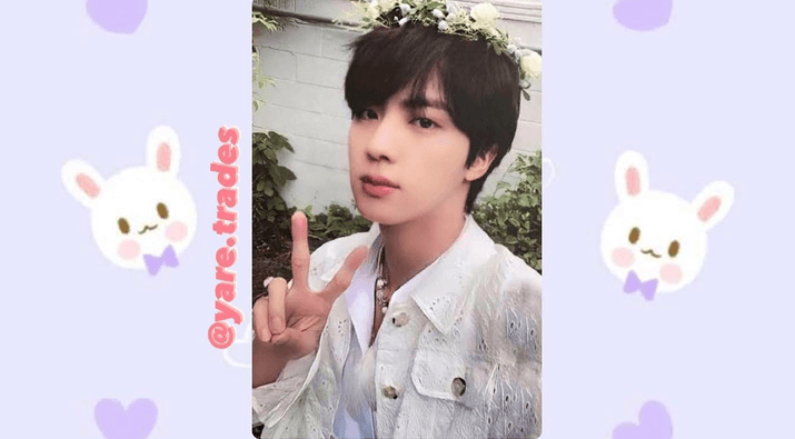 BTS Jin Butter Lucky Draw Photocard Giveaway
