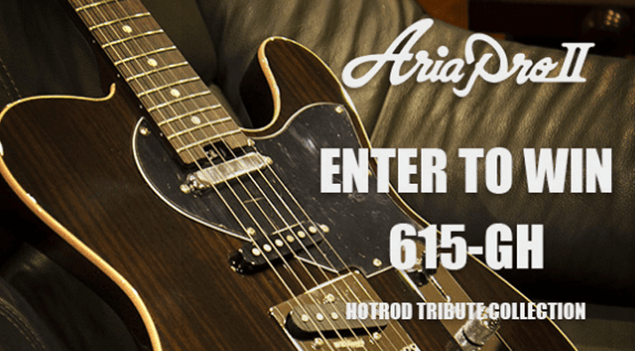 Electric Guitar – Aria Pro II 615-GH Giveaway