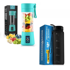 Free Portable Blender and Sports Water Bottle