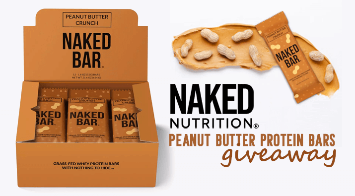 Peanut Butter Protein Bars Giveaway