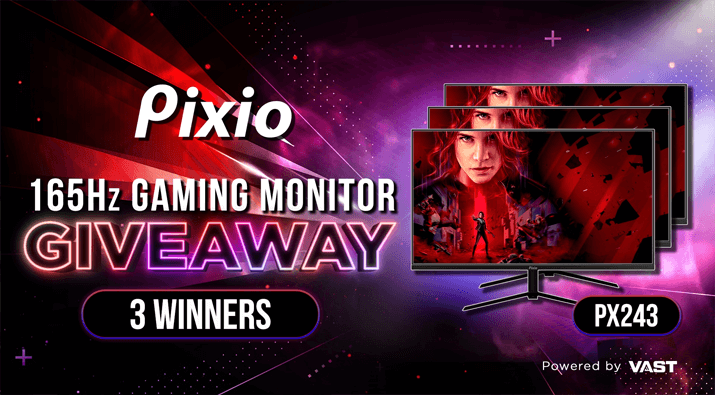 165Hz Curved Gaming Monitor Giveaway