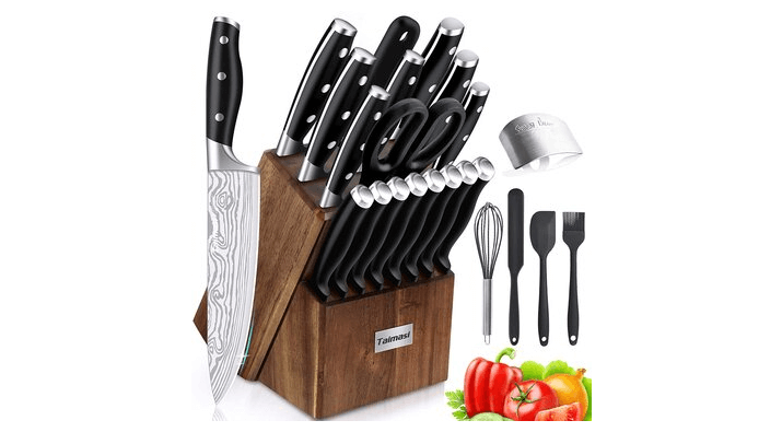 23pcs Stainless Steel Knife Set Giveaway