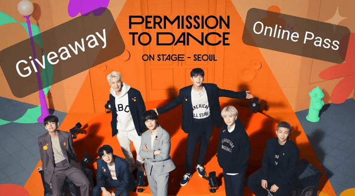 2x BTS Permission to Dance Online Concert Ticket Giveaway
