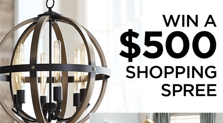 $500 Lamps Plus Shopping Spree Giveaway
