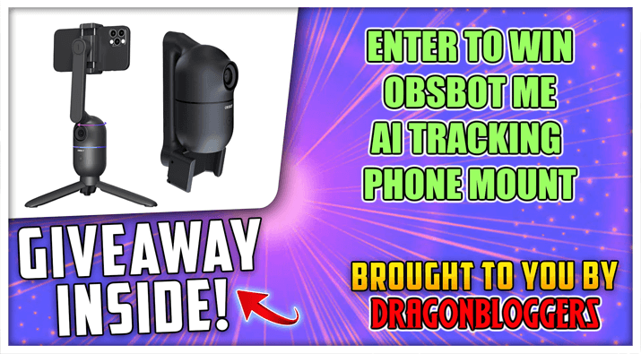 BSBOT ME AI Tracking Phone Mount Giveaway