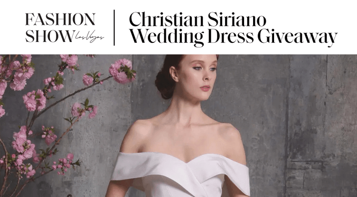 Fashion Show Las Vegas Christian Siriano Wedding Dress Giveaway