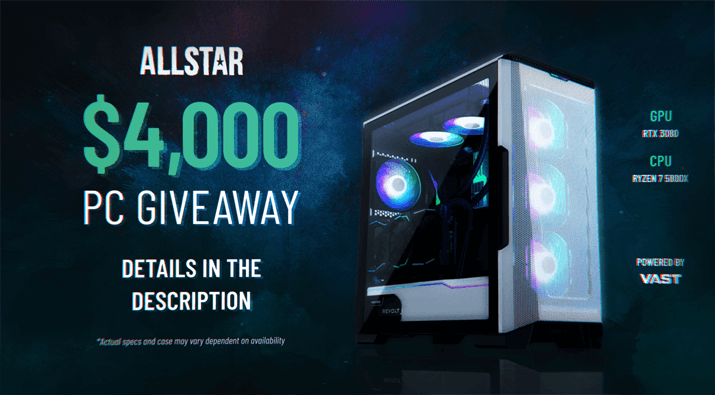 $4,000 RTX 3080 Gaming PC Giveaway