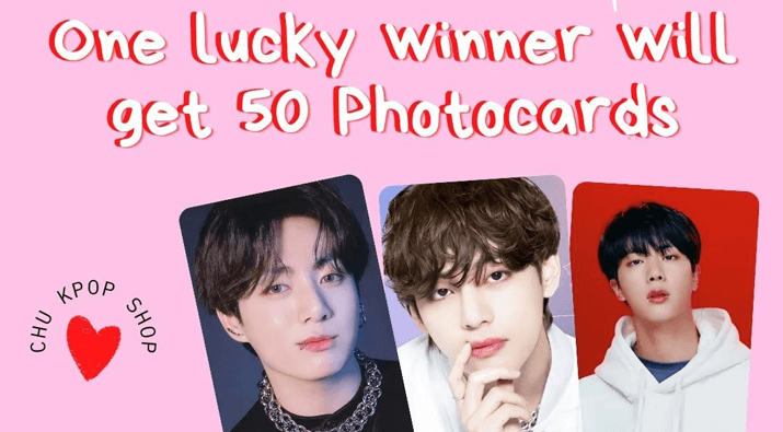 50x BTS or Any Other KPop Photocards Giveaway