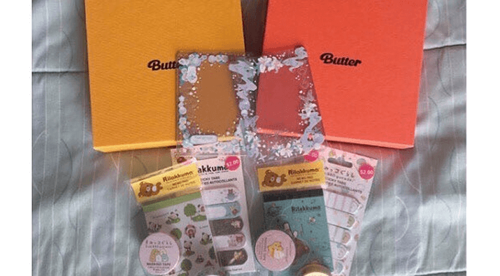 BTS Butter Albums + Stationaries Giveaway
