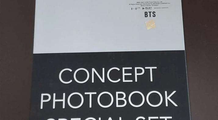 BTS Map of the Soul ON:E Concept Photobook Giveaway