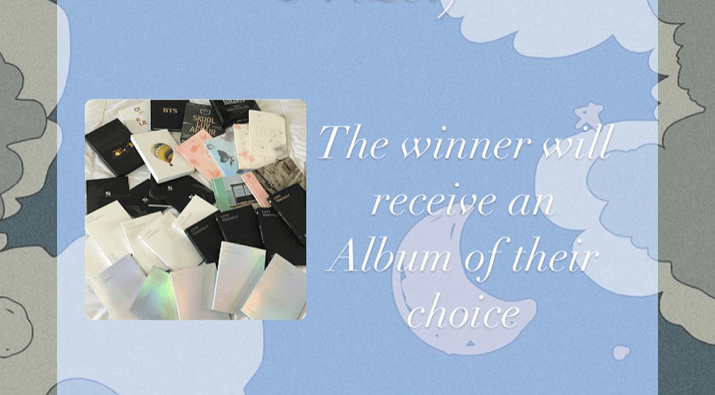 KPop Album Your Choice Giveaway