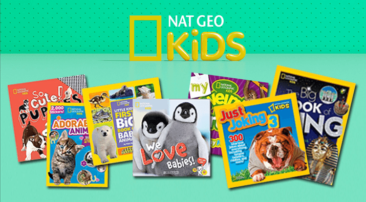 Nat Geo Kids Spring Book Bundle Giveaway