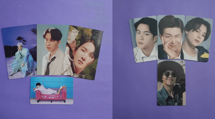 3x BTS Photocards Giveaway