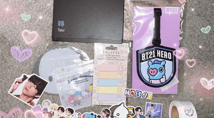 BTS Merch + Stationary Giveaway