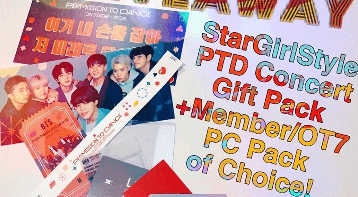 BTS PTD Concert Gift Pack Giveaway
