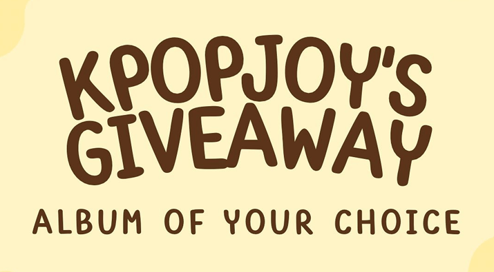 Kpop Album of Your Choice Giveaway