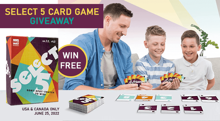 Select 5 Card Game Giveaway