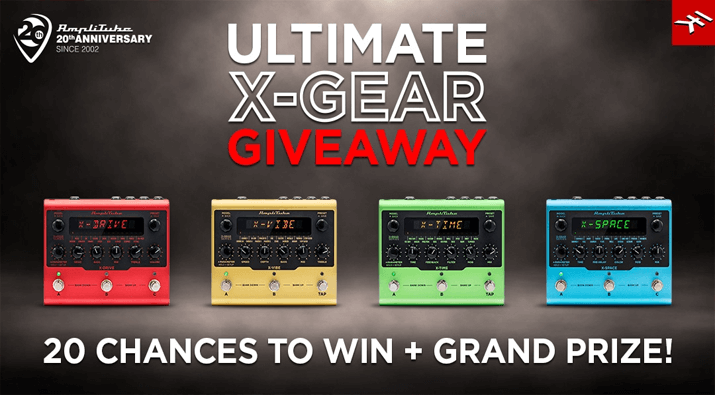 AmpliTube 20th Anniversary Ultimate X-GEAR Giveaway