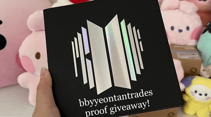 BTS Proof Compact Edition Album Giveaway