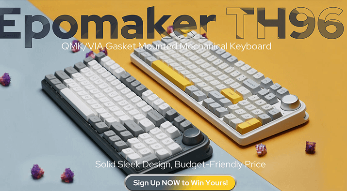 Epomaker TH96 Mechanical Keyboard Giveaway