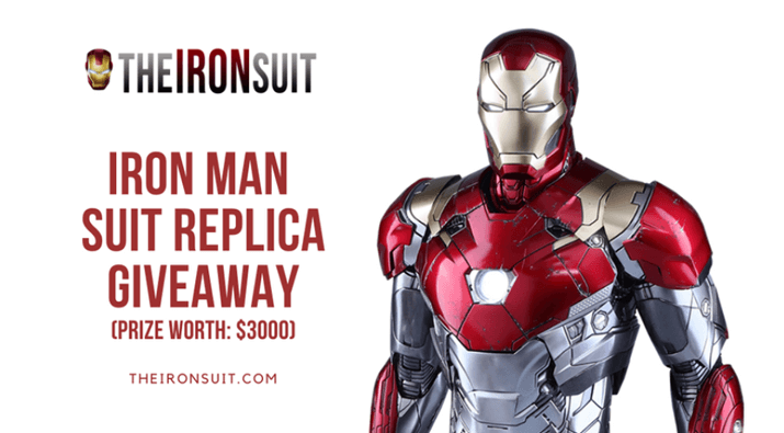 Iron Man Mark XLVII Armor Suit Replica Giveaway