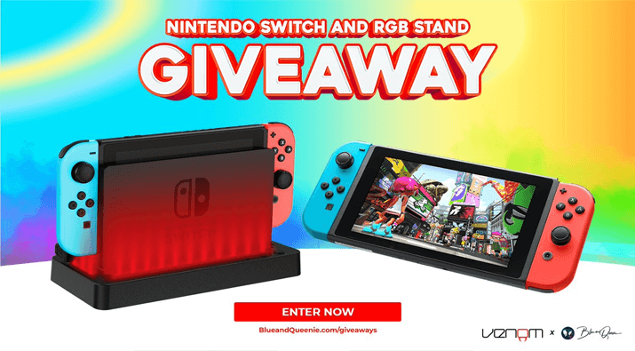Nintendo Switch + Venom RGB Stand Giveaway