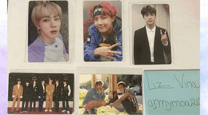 5x BTS Photocards Giveaway