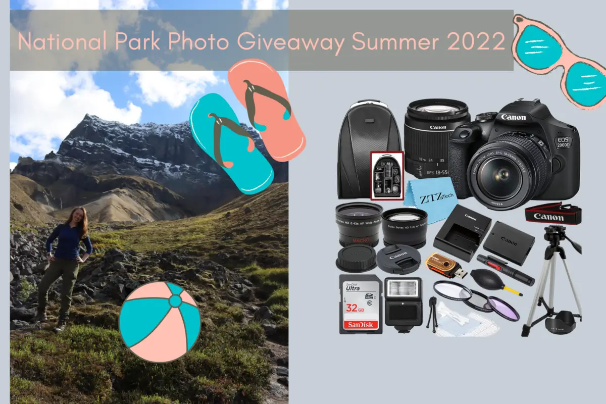 Canon EOS 2000 Rebel T7 DSLR + Accessory Giveaway