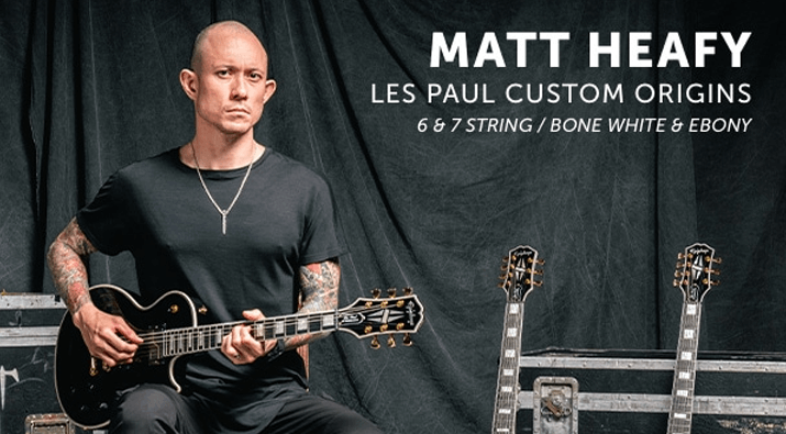 Epiphone Matt Heafy Les Paul Custom Guitar Giveaway