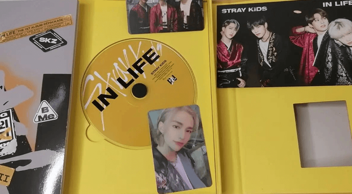 Seungmin Signed Album Stray Kids Giveaway