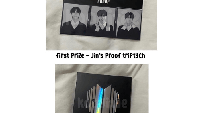 BTS Proof Album + Jin Triptych Giveaway