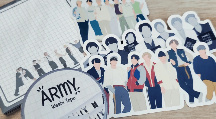 BTS Stationary Merch Giveaway