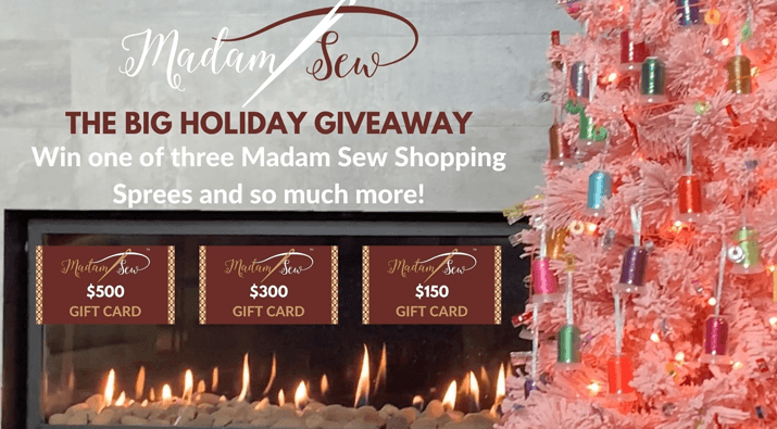 $500 Madam Sew Shopping Spree Giveaway