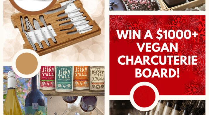 Ultimate Vegan Holiday Cheese & Charcuterie Board Giveaway