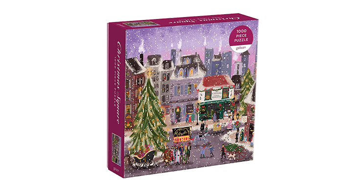 $27 Christmas Square Jigsaw Puzzle Giveaway