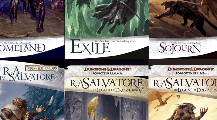 Drizzt D&D Fantasy Book Series Giveaway