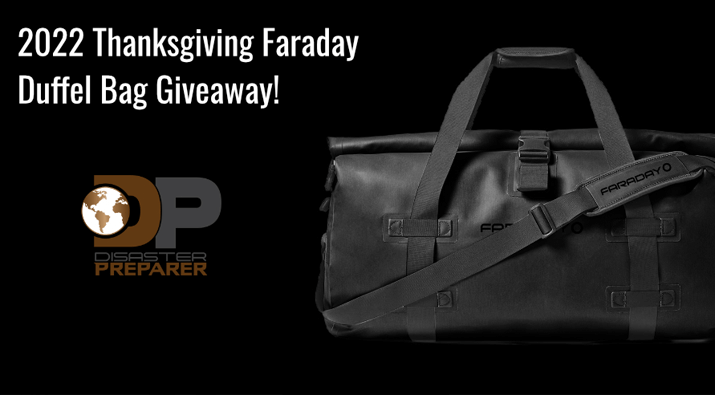 Faraday Dry Duffel Bag Giveaway