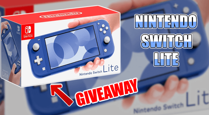 Nintendo Switch Lite Handheld Gaming Console Giveaway