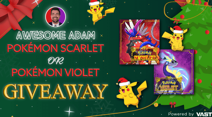Pokemon Violet or Scarlet Giveaway