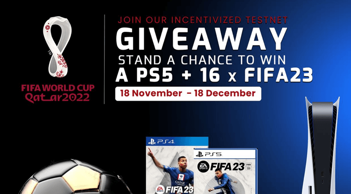 PS5 + 16 FIFA 2023 Games Giveaway