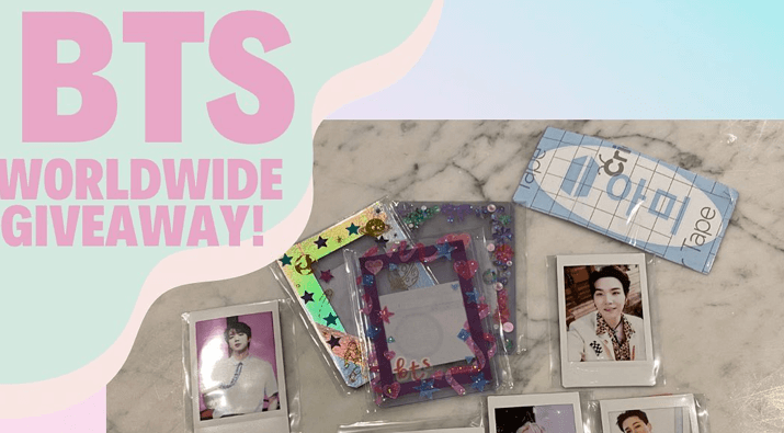 BTS Polaroids and Toploaders Giveaway
