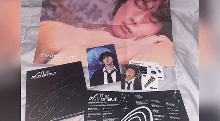 BTS WWH Jin The Astronaut Album Giveaway