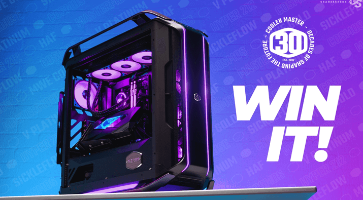 Gear Seekers Cooler Master 30th Anniversary Gaming PC Giveaway